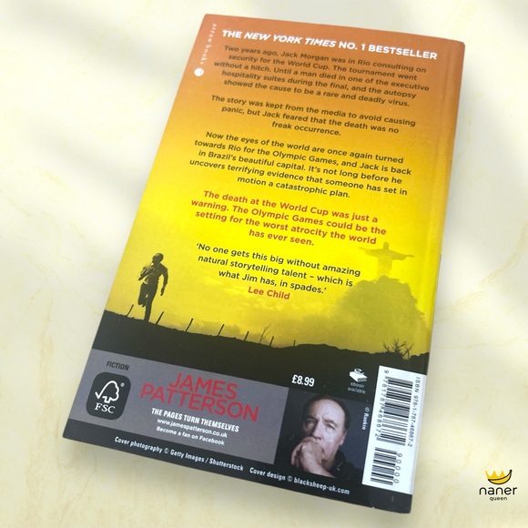 James Patterson & Mark Sullivan The Games Book - Picture 2 of 4